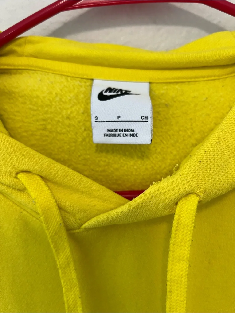 Nike Bright Yellow Hoodie Men’s Small